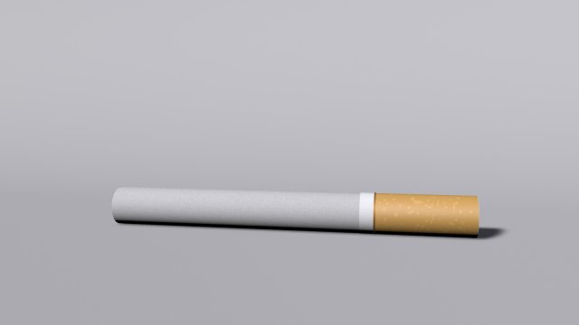 cigarette 3Dモデル .c4d .max .obj .3ds .fbx .stl .blend 