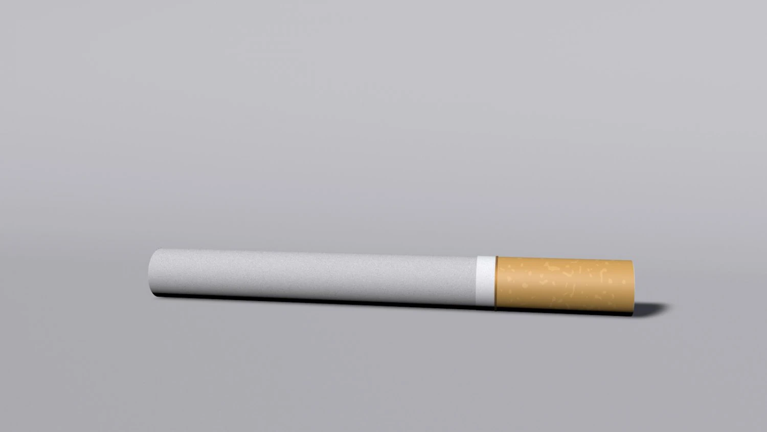 cigarette 3D Model .c4d .max .obj .3ds .fbx .stl .blend 