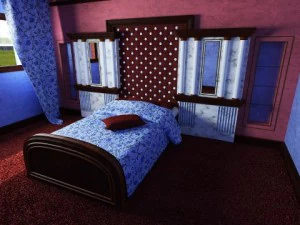 bed 3D Model