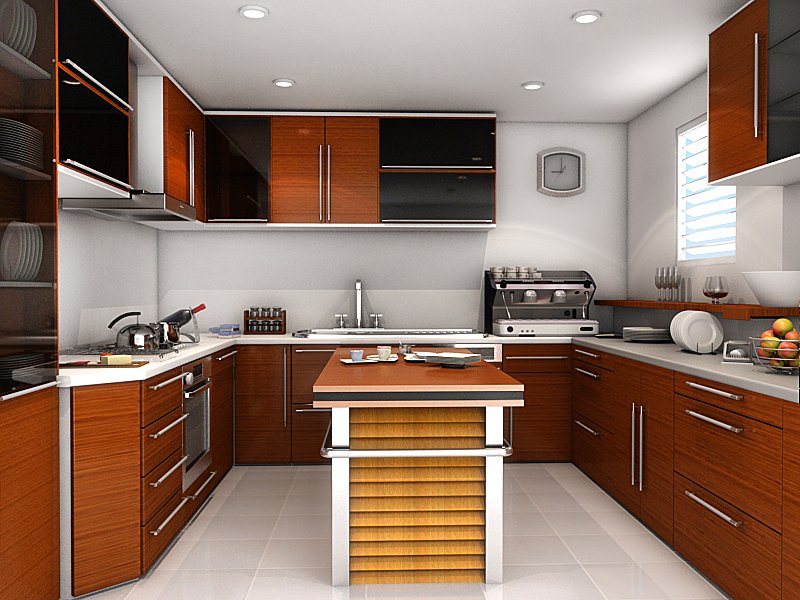 3d models kitchen. Кухня контент.