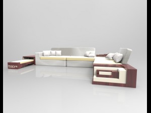 sofa set 3D Model