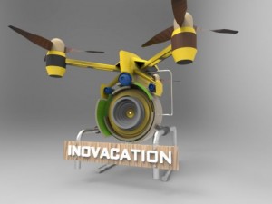 moon copter Modello 3D