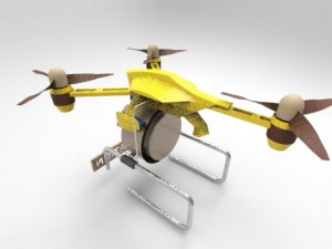 moon copter Modello 3D