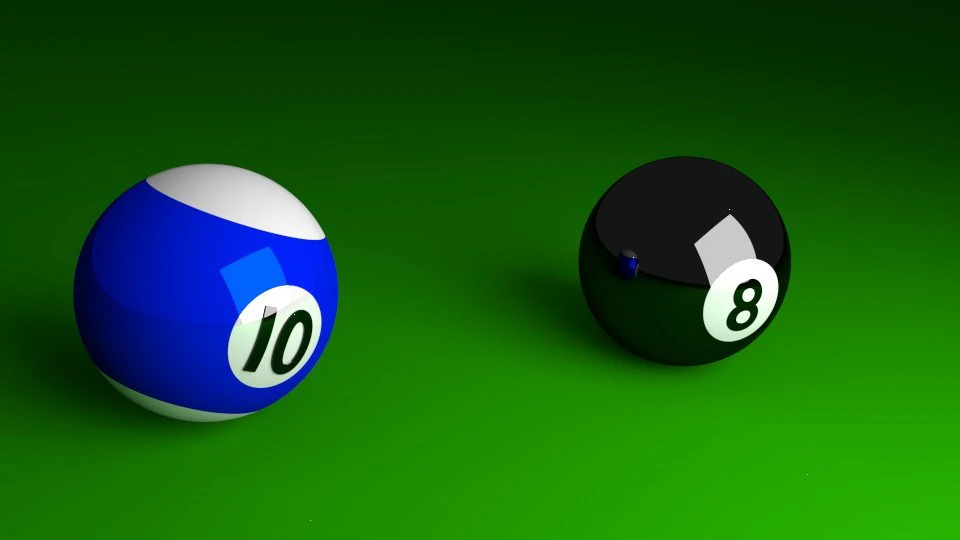 bolas de bilhar Modelo 3D .c4d .max .obj .3ds .fbx .stl .blend 