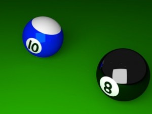 billiard balls Modèle 3D