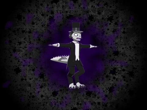 Dino bir patron gibi 3D Model