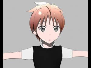 Anime base 3D Model
