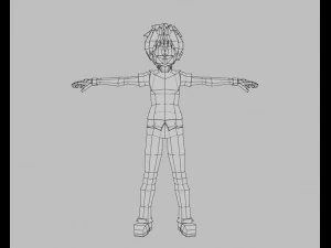 Anime base 3D Model