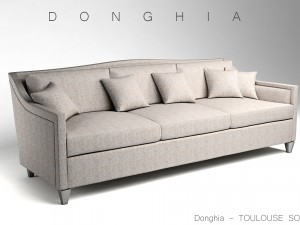 donghia toulouse sofa 3D Model
