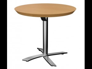 fliptop round office table 3D-Modell