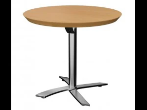 mesa de escrit&oacute;rio redonda fliptop Modelo 3D