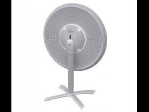 fliptop round office table 3D-Modell