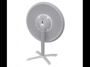 mesa de escrit&oacute;rio redonda fliptop Modelo 3D