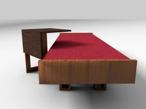 banco de carpas Modelo 3D