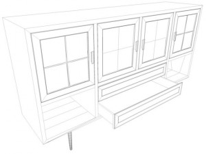 shelve1 3D-Modell