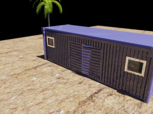 caravan shop Modèle 3D