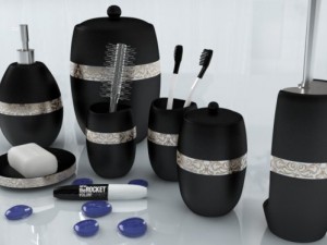 set of bathroom accessories martha 3Dモデル