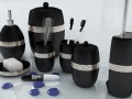 set of bathroom accessories martha 3D Model