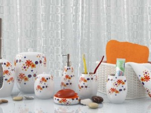 set of bathroom accessories biriza 3Dモデル