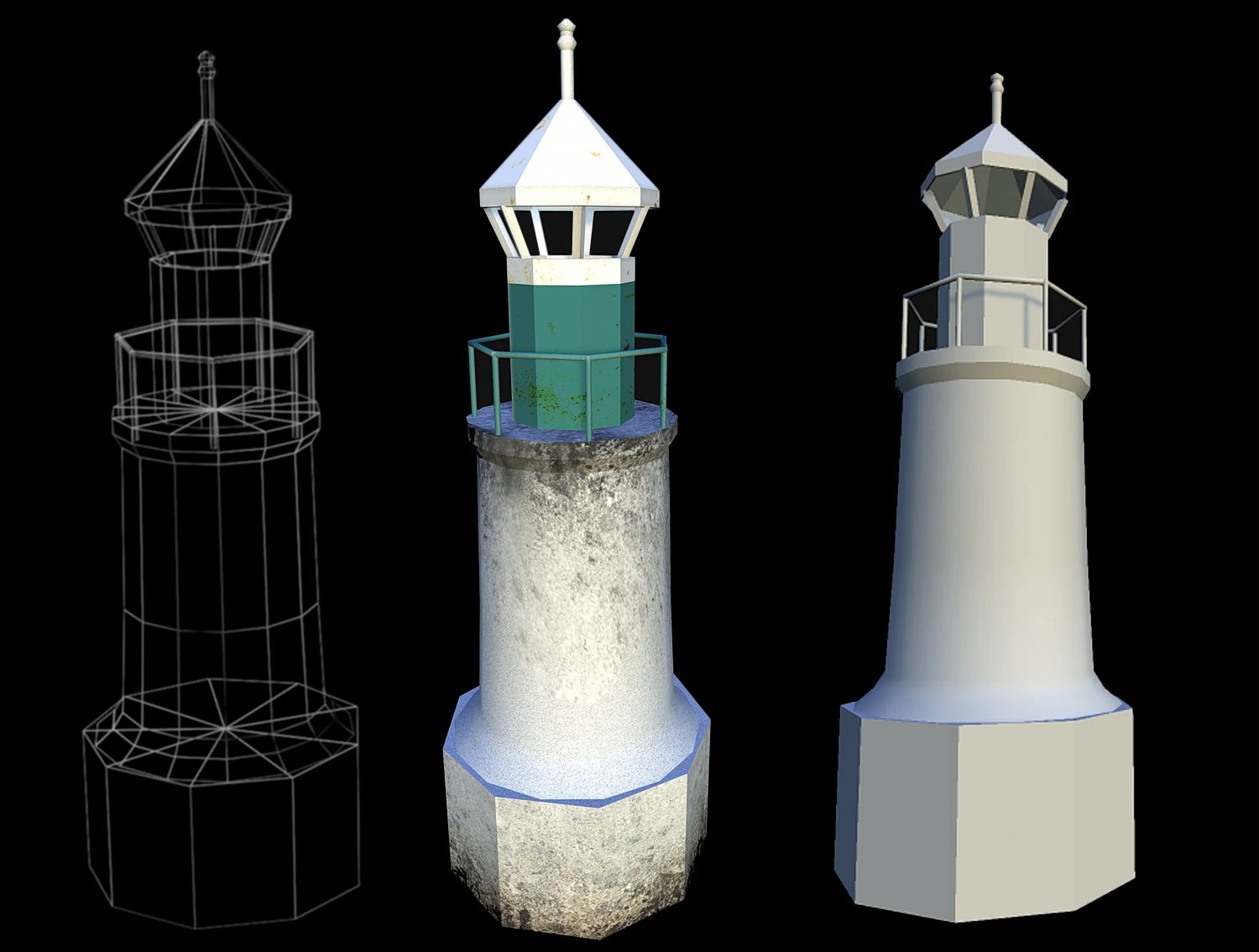 beacon 3D Model .c4d .max .obj .3ds .fbx .stl .blend 