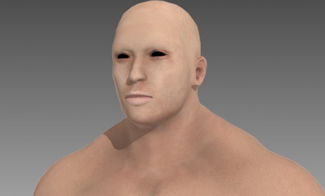 strong man 2014 3D 모델 .c4d .max .obj .3ds .fbx .stl .blend 