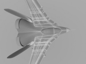 jet 3D 模型