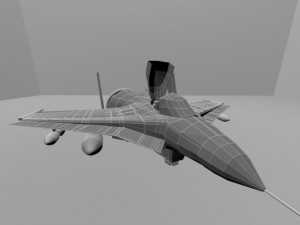 jet 3D 模型