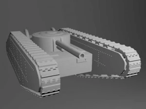 증기 탱크 3D 모델