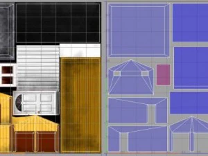house 28 twin garage 3D Model