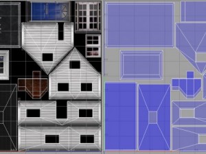 house 04 living house 3D Model