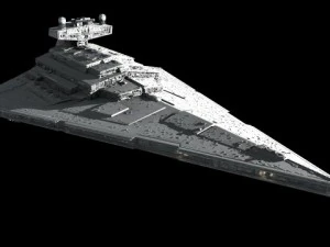 imparatorluk yıldız destroyeri 3D Model