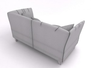 3d model sofa corduroy Model 3D