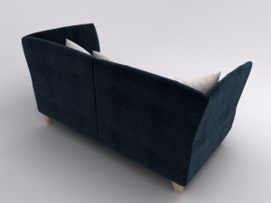 3d model sofa corduroy Model 3D