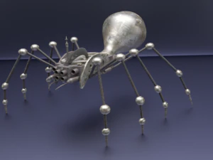 スパイダーメカニカル 3Dモデル