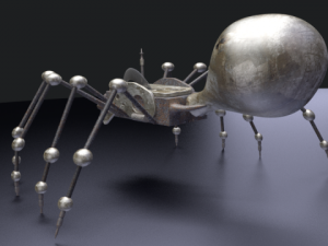 spider mechanical 3D Model