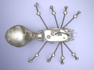 araign&eacute;e m&eacute;canique Modèle 3D