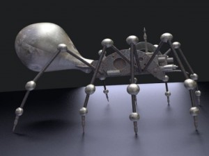 spider mechanical 3D Model