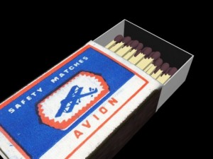 box of matches 3D Model