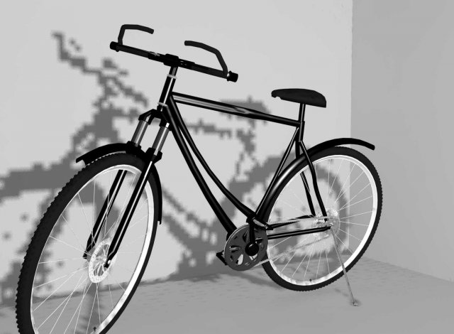 cycle 3D Model .c4d .max .obj .3ds .fbx .stl .blend 