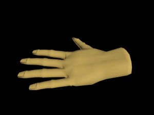 hand Modello 3D