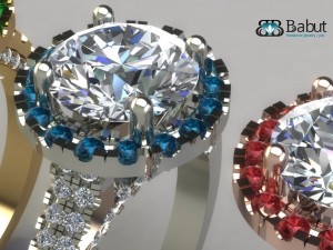 rings 3d print model Modelo 3D