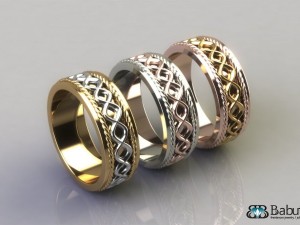 engagement ring 3D 模型