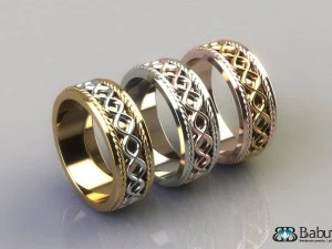 engagement ring 3D Model
