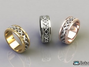 engagement ring 3D 模型
