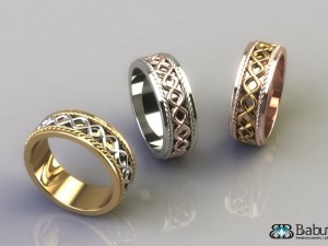 engagement ring 3D 模型