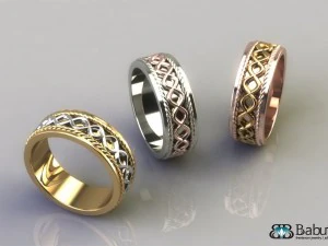 engagement ring 3D Model