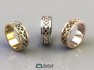 engagement ring 3D Model