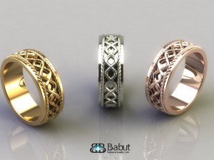 engagement ring 3D 模型