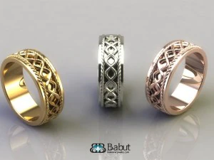 engagement ring 3D Model