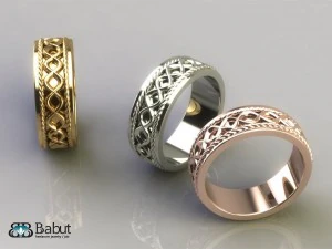 engagement ring 3D Model